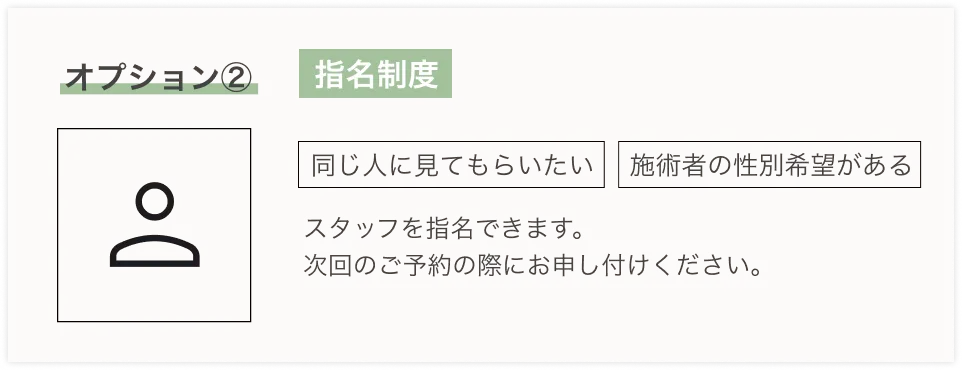 オプション② 追い鍼
