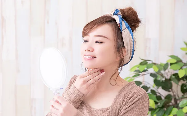 むくみの軽減で引き締まったフェイスライン