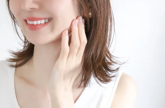 施術による小顔効果