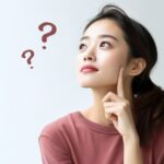 疑問抱く女性