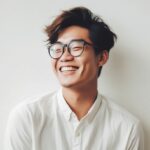 肌が綺麗な男性
